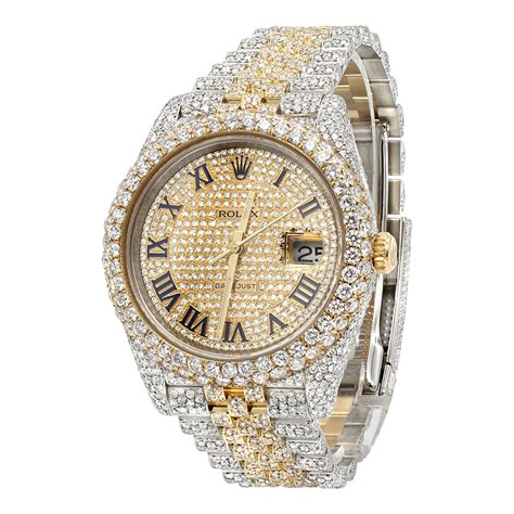 fake diamond watches waterproof|faux diamond watch for men.